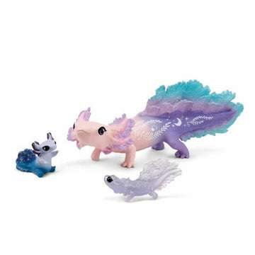 Action Figure Schleich Salamandre Axolotls 3 Pieces