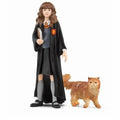 Ensemble de Figurines Harry Potter Hermione & Crookshanks