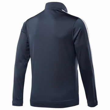 Veste de Sport pour Homme Reebok Essentials Linear Logo Bleu foncé