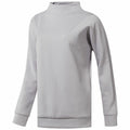 Damen Sweater ohne Kapuze Reebok Training Supply Crew Hellgrau