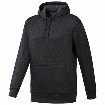 Sweat à capuche femme Reebok Ready Poly Fleece Gris foncé