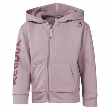 Men's Sports Jacket Reebok  Essentials Fullzip Lilac Hood