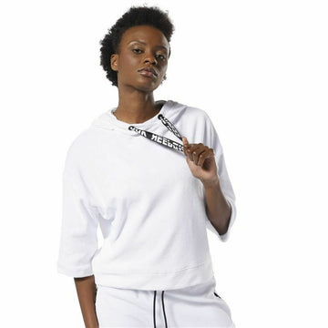 Sweat à capuche femme Reebok Wor Blanc