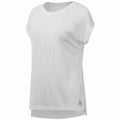 Maillot de Corps sans Manches pour Femme Reebok Burnout Blanc