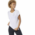 Ärmelloses Damen-T-Shirt Reebok Burnout Weiß