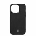 Mobile cover Montblanc 131196 iPhone 14 Pro Black