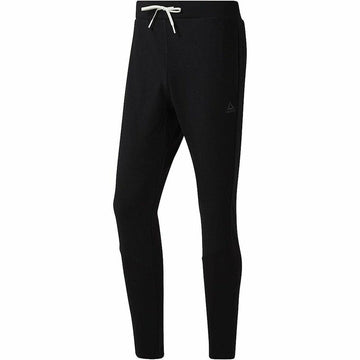 Hose für Erwachsene Reebok  JOGGER DY7771 Schwarz Herren