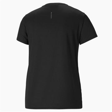 Damen Kurzarm-T-Shirt Puma Run Favorite Schwarz