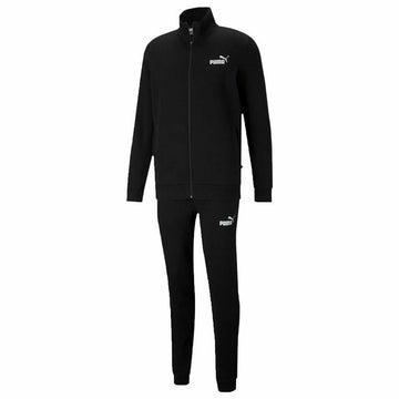 Tracksuit for Adults Puma Clean Black