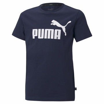 Kurzarm-T-Shirt für Kinder Puma Ess Logo B