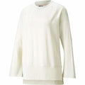 Sweat sans capuche femme Puma Studio Yogini LT Bell Blanc