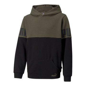 Sweat sans capuche homme Puma Colorblock Vert