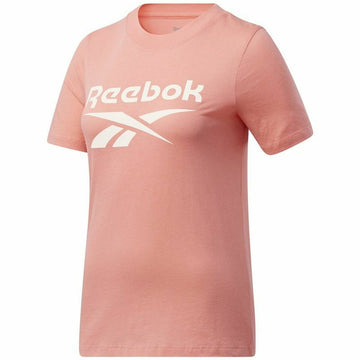 T-shirt à manches courtes femme Reebok Identity Logo Rose