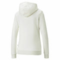 Women’s Hoodie Puma Essentials Embroidery White