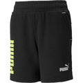 Short de Sport pour Enfants Puma Power K Noir