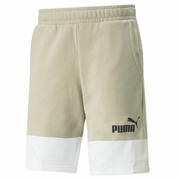 Men's Sports Shorts Puma Essential+ Block Beige