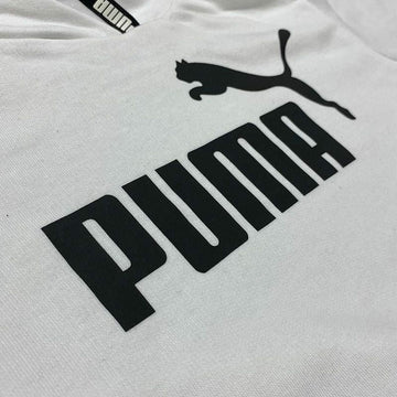 Sweat sans capuche homme Puma Power Blanc