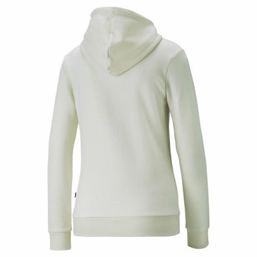 Sweat à capuche femme Puma Blanc