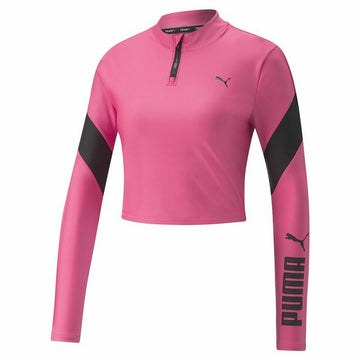 Damen Langarm-T-Shirt Puma Fuchsia