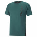 Herren Kurzarm-T-Shirt Puma Dunkelgrün Herren