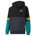 Sweat-shirt Enfant Puma Vert Noir