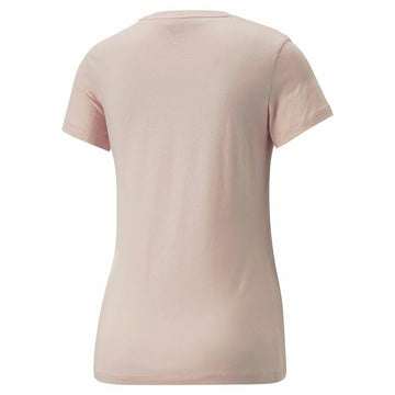 Damen Kurzarm-T-Shirt Puma Hellrosa