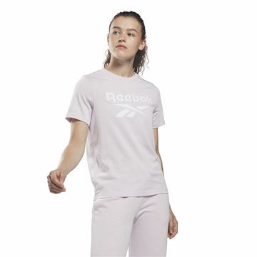 T-shirt à manches courtes femme Reebok Identity Rose clair