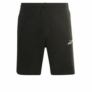 Men's Sports Shorts Reebok Vector Fleece Black