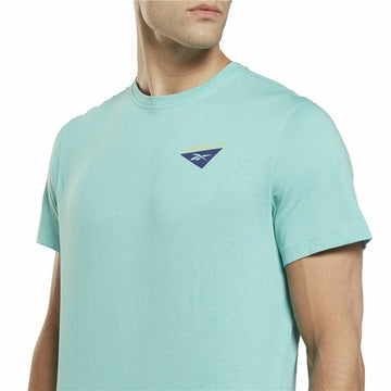 T-shirt à manches courtes homme Reebok Graphic Les Mills® Aigue marine