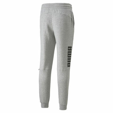 Adult's Tracksuit Bottoms Puma Power Grey Men