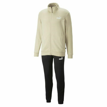 Ensemble de Sport pour Adultes Puma Clean Sweat Suit Tr Beige