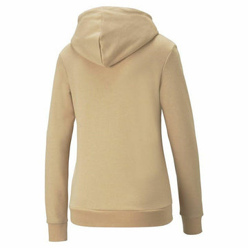 Women’s Hoodie Puma Ess+ Embroidery Brown