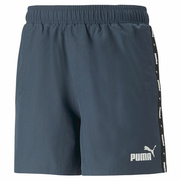 Herren-Sportshorts Puma Ess+ Tape Dunkelgrau Dunkelblau