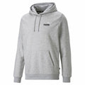 Sweat à capuche homme Puma  Ess+ 2 Col Small Log  Gris