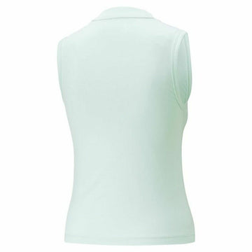 Maillot de Corps sans Manches pour Femme Puma Slim Logo Tank Aigue marine