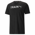 Men’s Short Sleeve T-Shirt Puma Graphic Tr Black