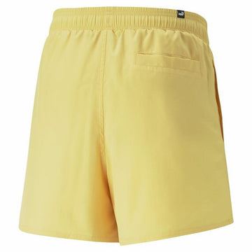 Short de Sport pour Homme Puma Ess+ Logo Power Jaune