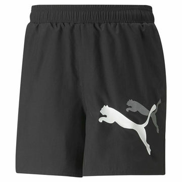 Herren-Sportshorts Puma Ess+ Logo Power Cat For All Time Schwarz