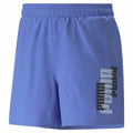 Short de Sport pour Homme Puma Ess+ Logo Power Bleu