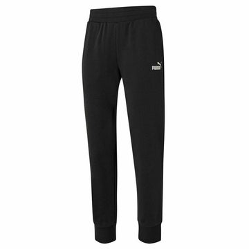 Lange Sporthose Puma Essentials+ Nova Shine Schwarz Damen