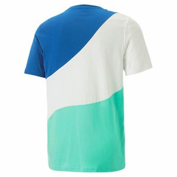 T-shirt à manches courtes homme Puma  Power Cat Bleu