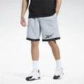 Short de Basket pour Homme Reebok Gris