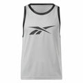 Basketball-T-Shirt Reebok Hellgrau