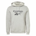 Herren Sweater mit Kapuze Reebok RI Modern Camo OTH Weiß Grau