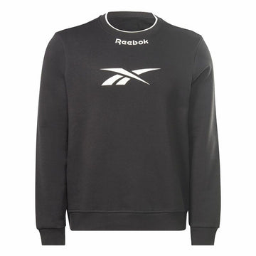 Herren Sweater mit Kapuze Reebok RI Arch Logo Vector Weiß Schwarz