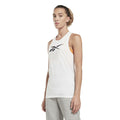 Tanktop Frau Reebok TE GRAPHIC TANK HT6181 Weiß