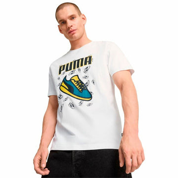 Men’s Short Sleeve T-Shirt Puma Graphics Sneaker
