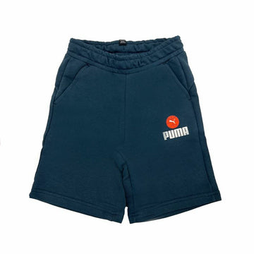 Shorts pour enfants Puma Blank Bleu foncé