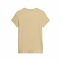 T-shirt à manches courtes femme Puma Ess Logo Beige