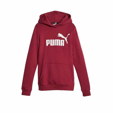 Kinder-Sweatshirt Puma Ess Logo Fl Rot